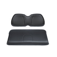 Genek Genek04 Dossier en plastique noir gaufré pour siège avant de voiturette de golf Club Car Precedent, Accessoires pour voiturette de golf