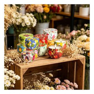 Candle Gift <b>Box</b> Set Luxury White Vessel Aromatherapy <b>Wellness</b> Boutique Holiday Display Assortment Selection Global - Product Image 5