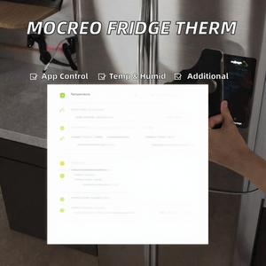 Thermomètre de réfrigérateur WiFi MOCREO avec alarme de congélateur, alerte par e-mail, notification via application, enregistrement des données, exportation, sans frais d'abonnement - Product Image 3