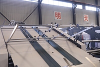 Machine à laminage automatique électrique à grande vitesse à 5 couches pour carton ondulé, machine à laminage pour cartons