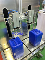 Machine de remplissage de bouteilles d'eau et de boissons gazeuses de 200g, machine de remplissage de bouteilles de jus et de boissons de 500g, machine de remplissage et de pesage de détergent et d'huile de 1kg