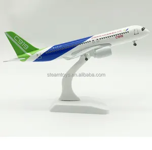 Druckguss flugzeug Modell Comac C919 20cm Metall Passagier flugzeug Modell Zivil sammlung Modelle Akzeptieren OEM Logo