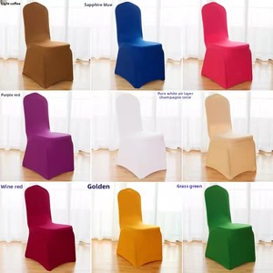 Funda de Silla de Poliéster Elástica y Gruesa para Hotel, Universal para Banquetes y Bodas, Taburetes de Restaurante y <span class=keywords><strong>Sillas</strong></span> de Comedor, 45x45x95cm - Product Image 3