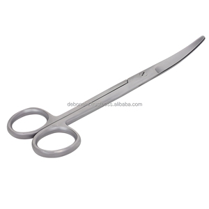 กรรไกรตัดผ้าพันแผลแบบพรีเมียม ขนาด 6 นิ้ว ผลิตจากเหล็กกล้าไร้สนิมเยอรมัน คมกริบ สำหรับการผ่าตัด  จำหน่ายส่งโดยผู้ผลิตเครื่องมือผ่าตัด - Product Image 2