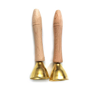 Orff Kindergarten Aufführungs-Musiklehrmittel-Set 6-teilige Kombination Holz-Taillenglocke 5 Tonleitern Musikalisches Spielzeuginstrument - Product Image 5