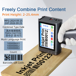 Impresora de inyección de tinta manual con fecha de caducidad portátil de alta calidad, caja de cartón Digital, impresora de inyección de tinta de un paso - Product Image 3