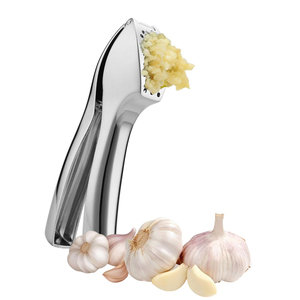 Utensilios de Cocina, Prensa de Ajo Manual de Acero Inoxidable 304, Triturador de Ajo Extraíble - Product Image 1