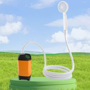 Douche portable moderne électrique rechargeable et utilisable en voiture pour le camping en extérieur - Product Image 4