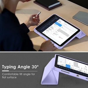 Nuevas Fundas Protectoras para Tablet con Soporte Tríptico, de Cuero PU y TPU, Resistentes a Impactos, para iPad A16 11ª Generación 2025 y iPad 10ª Generación - Product Image 3