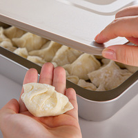 Boîte à raviolis multifonctionnelle en acier inoxydable 304 avec fond antiadhésif, grande capacité, conception hermétique pour la cuisson