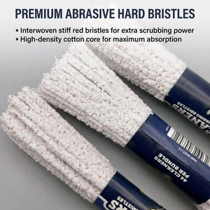 Bâtonnets de nettoyage abrasifs traditionnels en coton de qualité supérieure avec poils durs, 44 unités, pour la vente en gros aux boutiques de tabac - Product Image 2