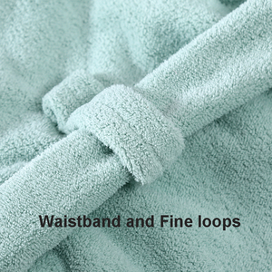 Nouveau Style qualité personnalisé hôtel corail velours peignoir femmes pyjamas longue chemise de nuit peignoirs filles vêtements de nuit maison porter bain - Product Image 3