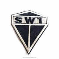 Presse à chaud personnalisée 3d insignes de logo personnalisés patch de broderie brodé à coudre à repasser pour vêtements