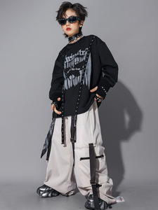 <span class=keywords><strong>Disfraz</strong></span> de Hip-Hop para Niños, Chaleco de Hip-Hop, Traje de Hip-Hop para Niños, <span class=keywords><strong>Disfraz</strong></span> de Calle para Actuaciones, <span class=keywords><strong>Disfraz</strong></span> Moderno para Niños - Product Image 5