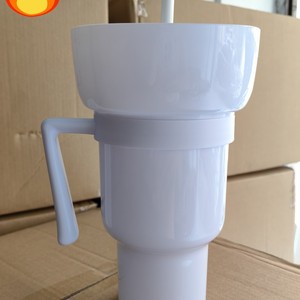 แก้วน้ำพร้อมขนมป๊อปคอร์นในตัว 2-in-1 สำหรับงานปาร์ตี้และสนามกีฬา พร้อมช่องใส่ขนม - Product Image 6