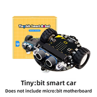 Kit de Programación Microbit para Autos, Robot con Visión Artificial y Video, Codificación en Python, Bloques Electrónicos DIY, Módulo de Robótica Educativa STEM