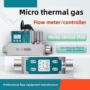Thermal Gas <strong>Mass</strong> <strong>Flow</strong> <strong>Meter</strong> 4-20mA Air Nitrogen Oxygen RS485 Micro <strong>Flow</strong> Controller Valve 0-7000NL/min Pulse Optional - Product Image 5