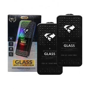 LKG Film de <span class=keywords><strong>protection</strong></span> transparent incassable pour téléphone portable Protecteur d'écran en verre trempé pour Iphone 15 16 Pro - Product Image 1