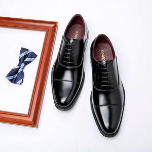 รองเท้าธุรกิจผู้ชายแบบสวม หนังแท้ ทรง Loafers ส้นในตัวสูง 6 ซม. - Product Image 4