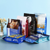Sacs Doypack Compostables Flexibles Anti-Odeur Thermoscellables avec Impression Numérique, Sachets Ziplock Autoportants en Plastique pour Friandises pour Chiens