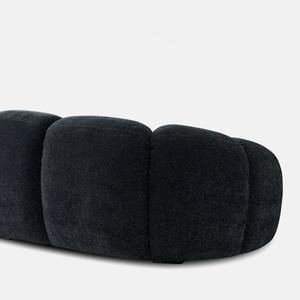 Sofá de Tela <span class=keywords><strong>BOOM</strong></span>, Estilo Retro, para Apartamentos Pequeños, Sala de Estar, Diseño Recto, Simple, Estilo Francés, Creativo, con Estructura de Madera - Product Image 6