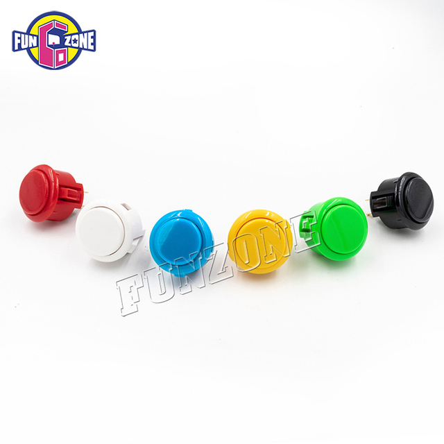 Funzone Factory 30mm Arcade Push Button Replaces Sanwa OBSN-30 OBSF-30 OBSC-30