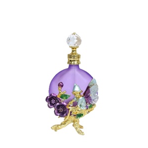 30ml breveté ange fée fleur métal bouteille de <span class=keywords><strong>parfum</strong></span> huile essentielle rechargeable Attar bouteilles en verre décoration de la maison cadeau 30230 - Product Image 6