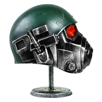 Casco de Cosplay de New Vegas, Réplica de Lujo para Coleccionistas, Edición de Exhibición, Artesanía en Resina, Venta al Por Mayor