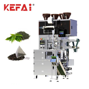 KEFAI 2025 fabbrica a basso prezzo busta bustina <span class=keywords><strong>di</strong></span> tè che fa macchina imballatrice <span class=keywords><strong>di</strong></span> riempimento con filo e Tag - Product Image 1