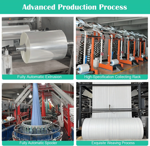 थोक टिकाऊ प्लास्टिक पी बुनाई रशनेल पीपी बुना हुआ ट्यूबुलर लेनो कपड़े मेश नेट बैग रोल या जलना प्याज - Product Image 4