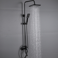 Mitigeur de douche de bain en laiton européen de 25mm, robinet en céramique à jet de pluie doux pour salle de bain d'hôtel, ensemble de douche de bain à prix d'usine