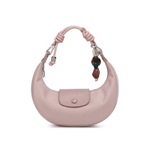 <strong>QuiteS</strong> 2026 New Beaded Pu Zipper Dumpling Shoulder Crossbody Underarm Pea Bag Small Casual Party Elegant Handbag for <strong>Women</strong> - Product Image 5