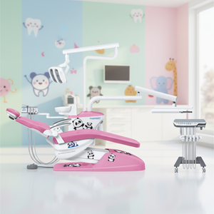 Fauteuil <span class=keywords><strong>dentaire</strong></span> électrique de haute qualité avec équipement LED, unité complète avec pièces de rechange, lampe, certifié CE, garantie 5 ans - Product Image 4