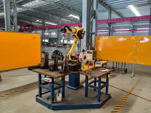 스테인리스 탄소 강철 로봇 용접 서비스 주문 강철 용접 제작 용접 공장