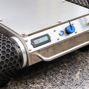 Châssis de robot à chenilles en caoutchouc Tins-6, corps en aluminium léger, petite plateforme robotique étanche pour le nettoyage solaire - Product Image 2