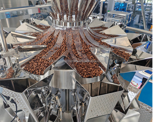 Completamente automatico a 10 teste per pesare patatine fritte con patatine fritte per imballare piccole macchine per imballare formaggio Snack - Product Image 3