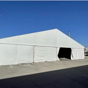 100 200 300 400 500 600 700 800 900 1000 ㎡ Metros cuadrados Marco de aleación de aluminio Tienda de almacén aislada para almacenamiento - Product Image 4