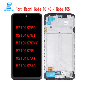 Display LCD AMOLED per <span class=keywords><strong>Xiaomi</strong></span> <span class=keywords><strong>Redmi</strong></span> Note 10 4G <span class=keywords><strong>10S</strong></span> M2101K con 1 anno di garanzia - Schermo completo di display e digitalizzatore - Product Image 2