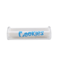 Nouveau Rouleau à Cigarettes Cylindrique en Plastique Acrylique de 125 mm, Style Simple, Grande Capacité, Portable, Conception à Tirer, pour le Marché International