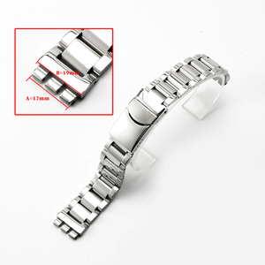 <span class=keywords><strong>Bracelet</strong></span> <span class=keywords><strong>de</strong></span> <span class=keywords><strong>montre</strong></span> intelligent Swatch pour homme, en acier inoxydable massif, concave-convexe, grand format - Product Image 4