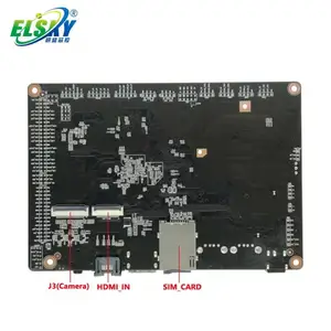 ELSKY Android Mini Pc Rockchip RK3288 CPU 2G/4G/8G/16G RAM HD-MI LVDS EDP 6*USB 2.0 4*COM 1 Or 2 RJ45 LAN With CE FCC