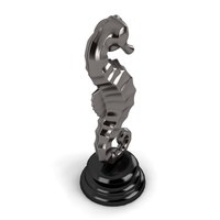 Sculpture de cheval de mer en résine pour la décoration de jardin et de maison