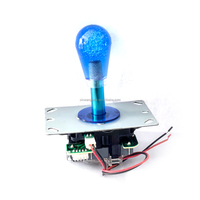 Joystick LED 5V éclairé 4 et 8 directions pour manette SANWA PS/5, machine de jeu à monnayeur, console d'arcade DIY