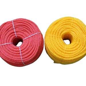 Wholesale Jumbo Polypropylene Twisted Rope 5mm 3 Strands High Strength, Manufacturer Price, pp Rope 10 Inch - Product Image 2