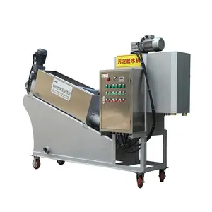 Wastewater Treatment Sludge Dehydrator Screw Press Equipment for Wastewater Treatment