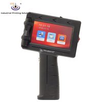 Impresoras de Inyección de Tinta IPS-8HH127, Máquina de Codificación Portátil, Impresora de Inyección de Tinta Manual con Cartuchos de Tinta Blanca