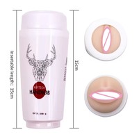 Masturbateur masculin en ABS+TPE+Silicone, masturbateur à succion pour hommes STELLAR PATH TY-260508