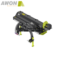 Broyeur de bords hydraulique AWON SFM165 60-80HP pour machines agricoles, attelage 3 points latéral avec prise de force