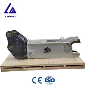 Cisaille hydraulique rotative à 360° certifiée CE pour excavatrices PC120 PC140, idéale pour la découpe <span class=keywords><strong>de</strong></span> voies ferrées - Product Image 1