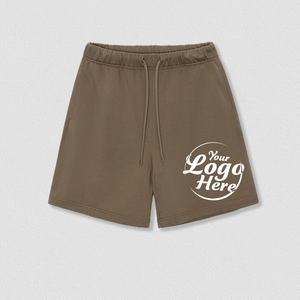 380G Soft Cotton <b>Lounge</b> & Streetwear <b>Shorts</b> for <b>Men</b> Relaxed Earth Tone Design Customized <b>Men's</b> <b>Shorts</b> - Product Image 1